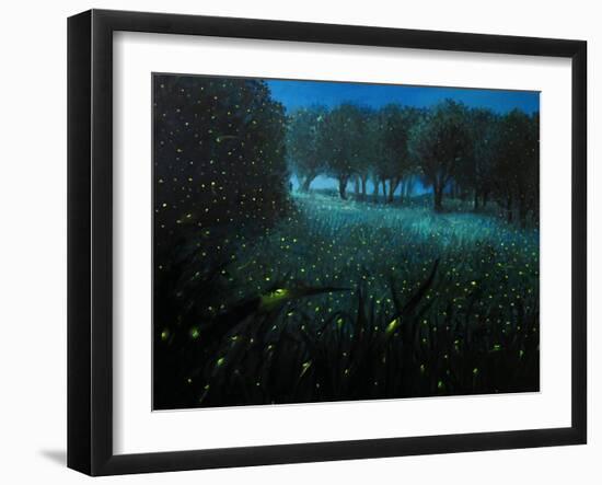 Ember Of Life-kirilstanchev-Framed Art Print