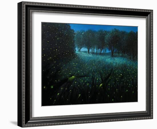 Ember Of Life-kirilstanchev-Framed Art Print