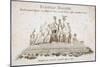 Emblematical Figures over the Pelican Life Office, No 70 Lombard Street, City of London, 1801-null-Mounted Giclee Print