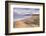 Embleton Bay and Dunstanburgh Castle, Northumberland, England. Winter (February) 2016.-Adam Burton-Framed Photographic Print