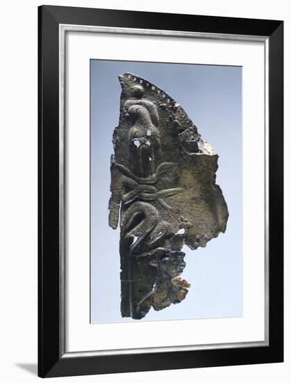 Embossed Plate, Italy, Goldsmith Art, Magna Graecia-null-Framed Giclee Print