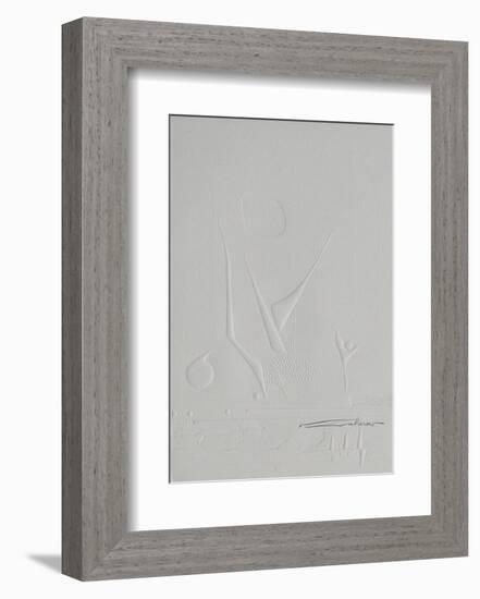 Embossing I-null-Framed Collectable Print