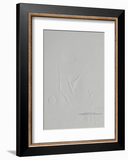 Embossing I-null-Framed Collectable Print