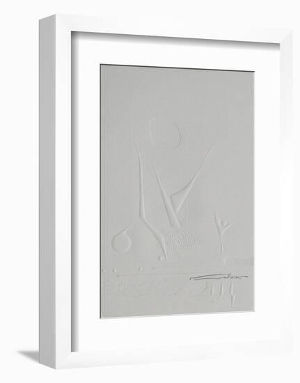 Embossing I-null-Framed Collectable Print