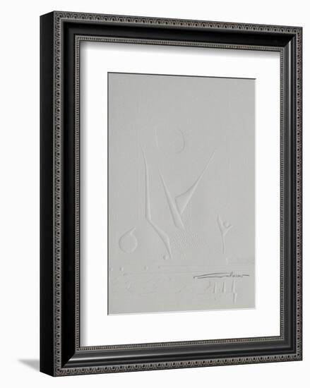 Embossing I-null-Framed Collectable Print