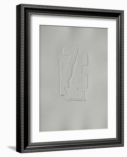 Embossing II-null-Framed Collectable Print