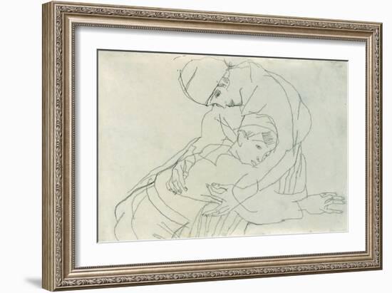 Embrace, 1914-Egon Schiele-Framed Giclee Print