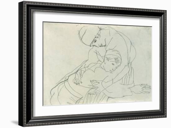 Embrace, 1914-Egon Schiele-Framed Giclee Print