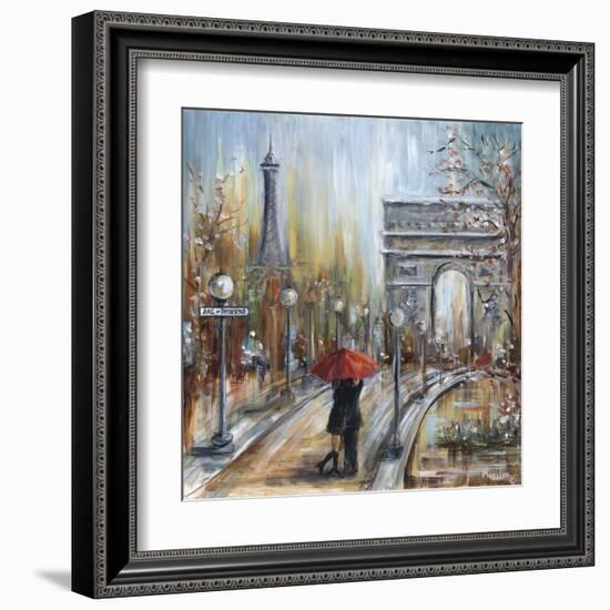 Embrace by the Arc-Marilyn Dunlap-Framed Art Print