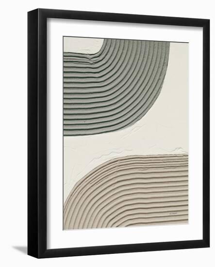 Embrace II Flipped Green Crop-Mike Schick-Framed Art Print
