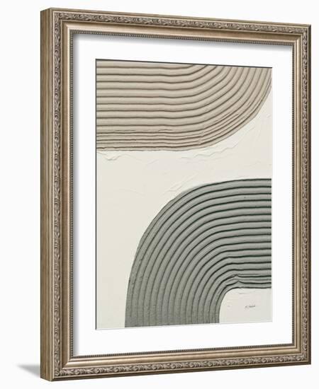 Embrace II Green Crop-Mike Schick-Framed Art Print