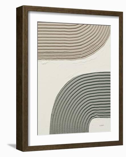 Embrace II Green Crop-Mike Schick-Framed Art Print