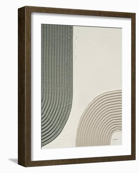 Embrace III Green Crop-Mike Schick-Framed Art Print