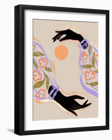 Embrace the Sun-Arty Guava-Framed Giclee Print