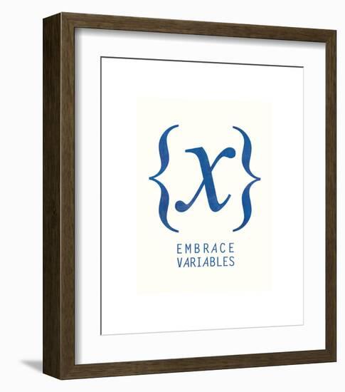 Embrace Variables-Urban Cricket-Framed Giclee Print