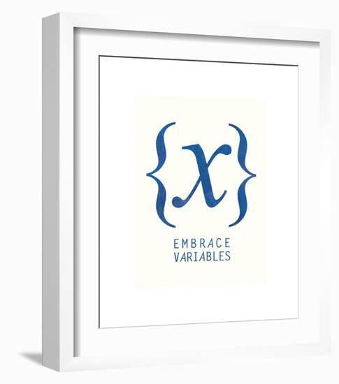 Embrace Variables-Urban Cricket-Framed Giclee Print