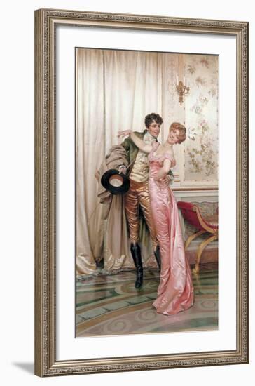 Embrace-Joseph Frederic Soulacroix-Framed Art Print