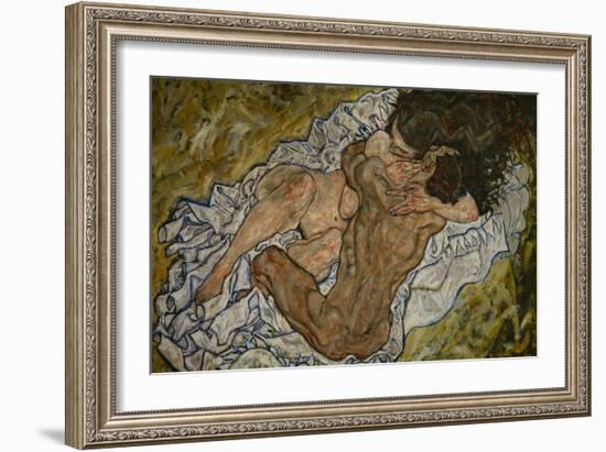 Embrace-Egon Schiele-Framed Giclee Print