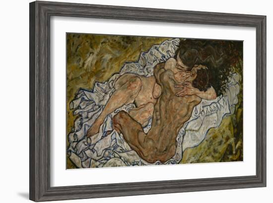 Embrace-Egon Schiele-Framed Giclee Print