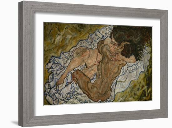 Embrace-Egon Schiele-Framed Giclee Print