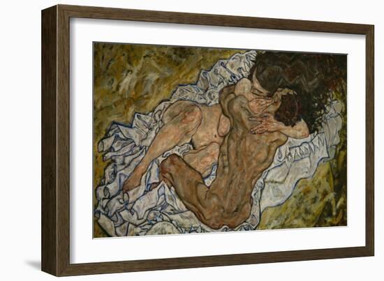 Embrace-Egon Schiele-Framed Giclee Print