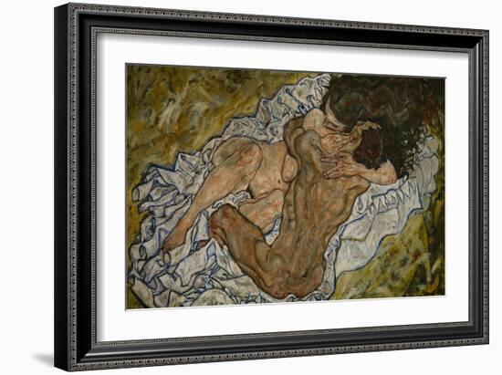 Embrace-Egon Schiele-Framed Giclee Print