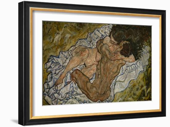 Embrace-Egon Schiele-Framed Giclee Print