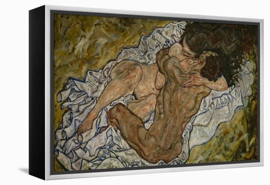 Embrace-Egon Schiele-Framed Premier Image Canvas