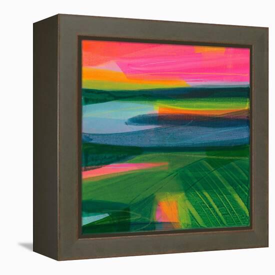 Embraced by Sussex, 2021 (acrylic on canvas)-Faye Bridgwater-Framed Premier Image Canvas