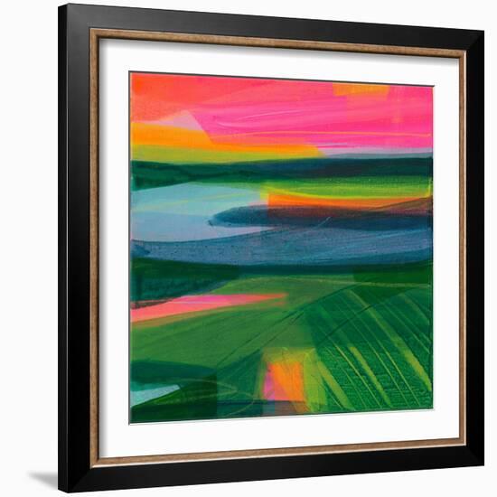 Embraced by Sussex, 2021 (acrylic on canvas)-Faye Bridgwater-Framed Giclee Print