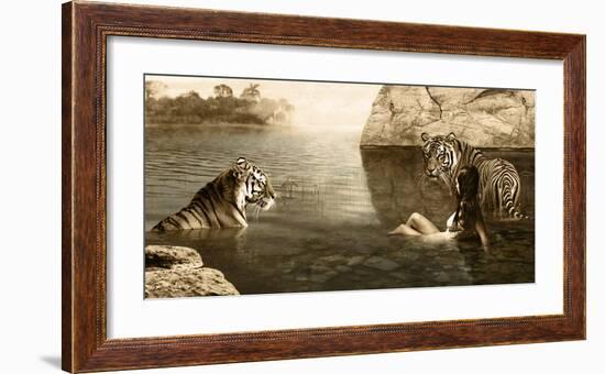 Embracing Beauty-Marc Moreau-Framed Art Print