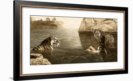 Embracing Beauty-Marc Moreau-Framed Art Print