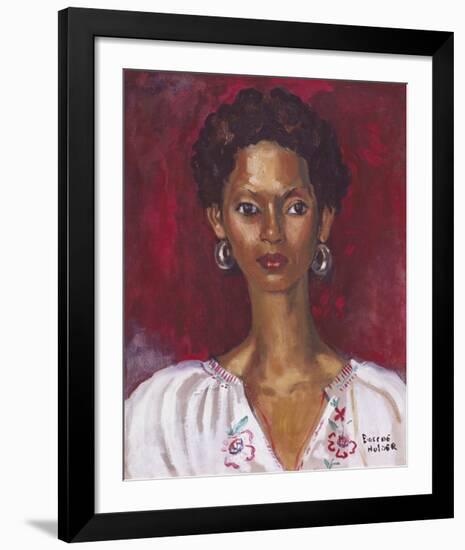 Embroidered Blouse-Boscoe Holder-Framed Premium Giclee Print