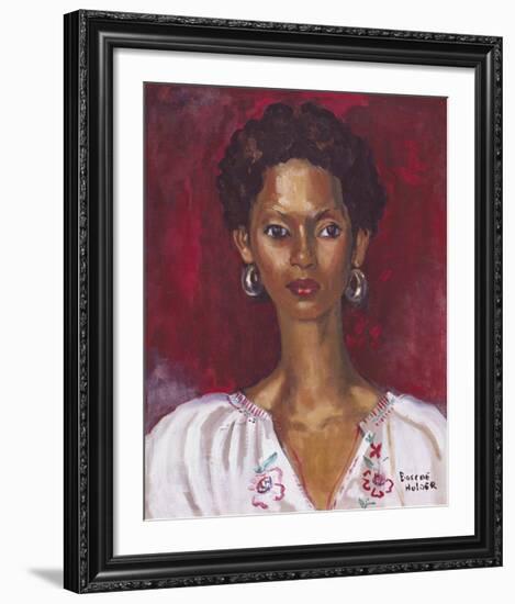 Embroidered Blouse-Boscoe Holder-Framed Premium Giclee Print