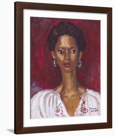 Embroidered Blouse-Boscoe Holder-Framed Premium Giclee Print