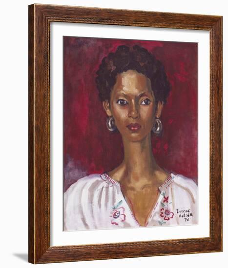 Embroidered Blouse-Boscoe Holder-Framed Giclee Print