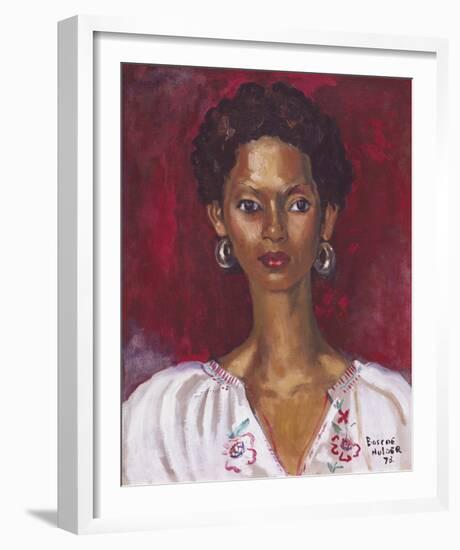 Embroidered Blouse-Boscoe Holder-Framed Giclee Print