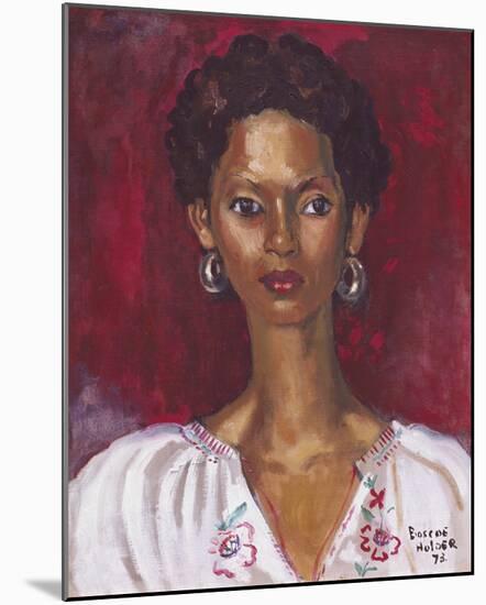 Embroidered Blouse-Boscoe Holder-Mounted Giclee Print