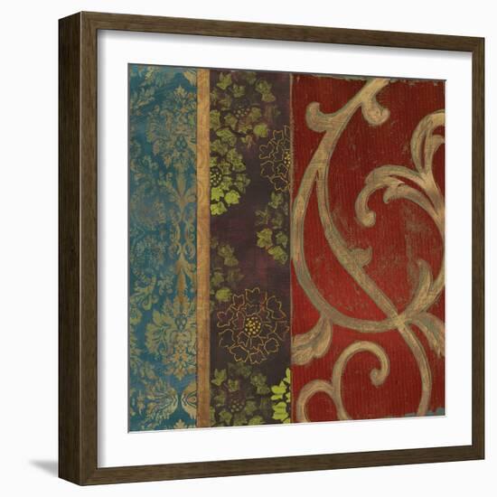 Embroidered I-Andrew Michaels-Framed Art Print