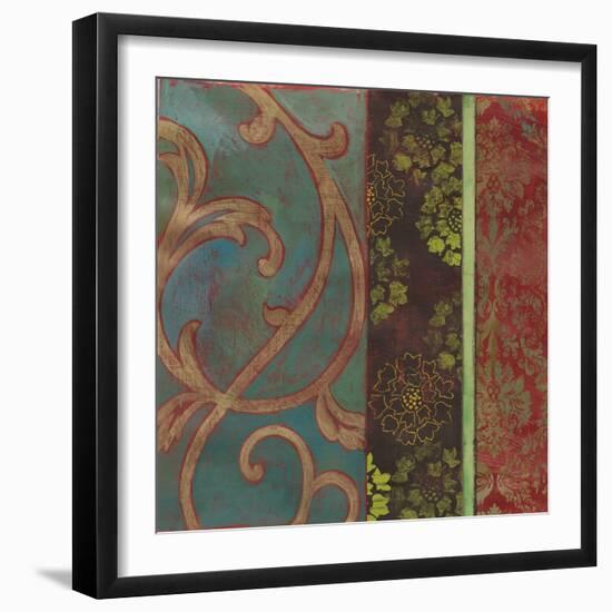 Embroidered II-Andrew Michaels-Framed Art Print