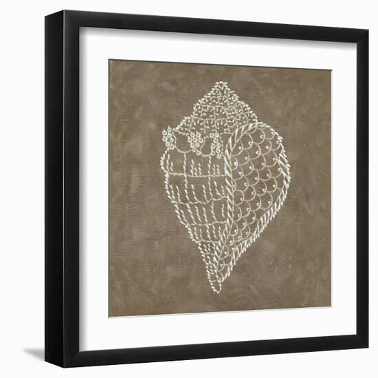 Embroidered Shells I-Chariklia Zarris-Framed Art Print