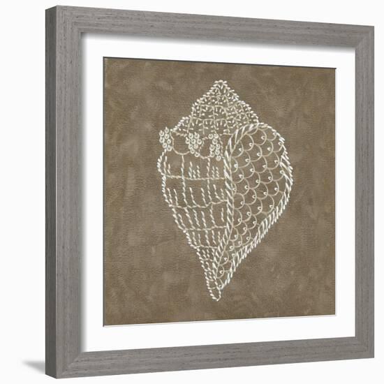 Embroidered Shells I-Chariklia Zarris-Framed Art Print