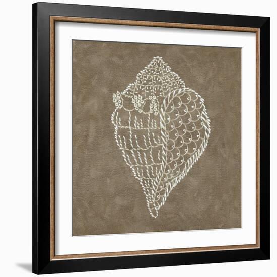 Embroidered Shells I-Chariklia Zarris-Framed Art Print