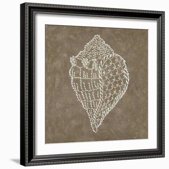 Embroidered Shells I-Chariklia Zarris-Framed Art Print