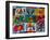 Embroidered Textile, Santiago Atitlan, Lake Atitlan, Guatemala, Central America-Sergio Pitamitz-Framed Photographic Print