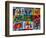 Embroidered Textile, Santiago Atitlan, Lake Atitlan, Guatemala, Central America-Sergio Pitamitz-Framed Photographic Print