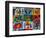 Embroidered Textile, Santiago Atitlan, Lake Atitlan, Guatemala, Central America-Sergio Pitamitz-Framed Photographic Print