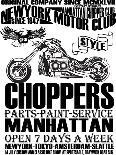 Vintage Motorcycle T-Shirt Graphic-emeget-Art Print