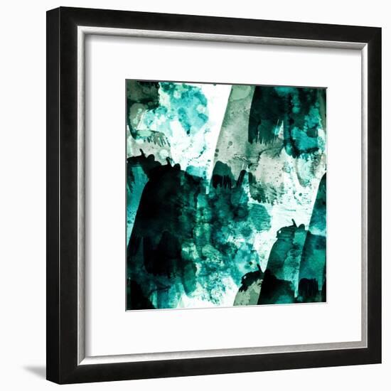 Emerald and Moss Green-Iris Lehnhardt-Framed Art Print