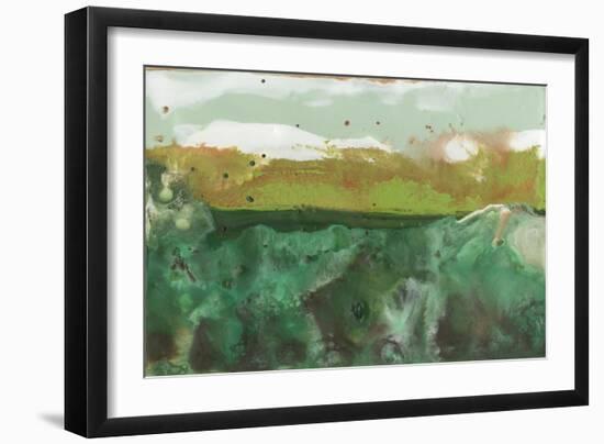 Emerald Atoll II-Alicia Ludwig-Framed Art Print